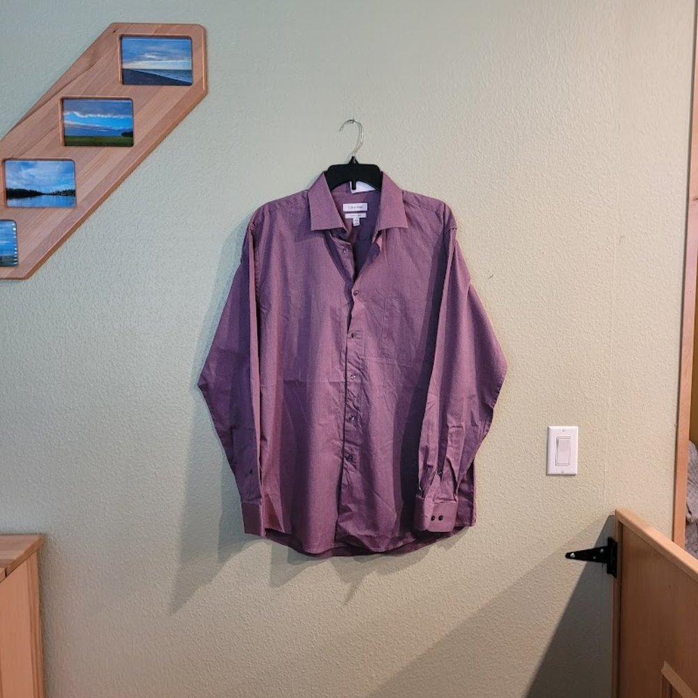 Men's Regular Fit Stretch Button down Shirt